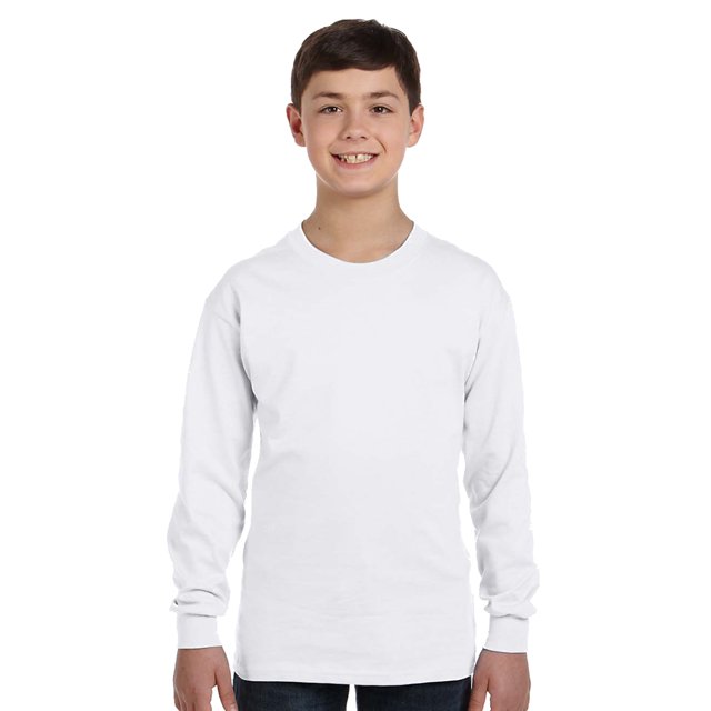 Gildan Gd 5400B Yth 5.3 Oz Hvy Ctn Ls