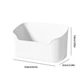 thumbnail image 3 of Qonioi Clear Plastic Makeup Organizer Case, Transparent Cosmetic Storage Box for Brushes Palettes, Large Capacity Vanity Organizer for Bathroom Countertop Drawer, 3 of 6