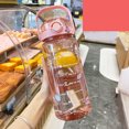 thumbnail image 1 of Large Water Bottle Water Bottle Large Water Bottle With Straw Big Water Bottle Gym Water Bottle Large Water Bottle 2 Drinking Methods PC PP Material Clear Scale Portable Matte, 1 of 1