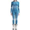 thumbnail image 1 of Women's Thermal Underwear， Breathable & Moisture-Wicking， High-Compression Base Layer Set for Skiing， Hiking， Running， Cold Weather， Solid Color, 1 of 5