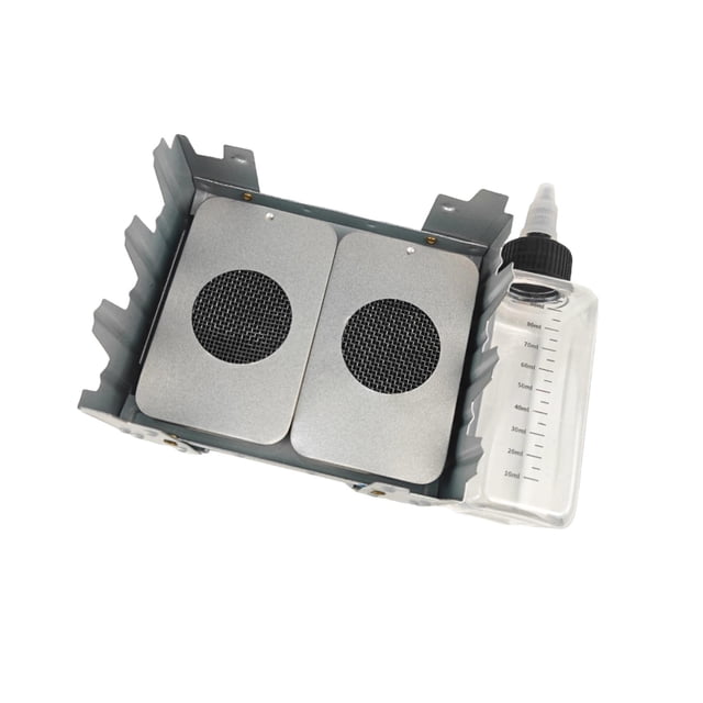 Langgg Mini Réchauds à Alcool de Camping Ensemble Bricolage de Poche pour Parc Alpinisme Voyage B