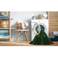 thumbnail image 2 of Ahgly Company Tapis de Zone Ronds d'Intérieur Lavables à la Machine, Style Transitionnel, Verts, 7 Pieds Rond, 2 of 7