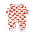 thumbnail image 1 of MesaSe Halloween Fashion Matching Family Pajamas Set Loose with Cartoon Fruit Print Buttons Ribbed Closure, 1 of 5