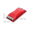 thumbnail image 2 of RUNROTOO Hand Sander for Walls Sandpaper Holder Plastic Red for DIY Enthusiast 1Set, 2 of 8