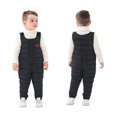 thumbnail image 2 of RXIRUCGD Boys And Girls Baby Romper Plus Fleece Overalls( Black, Size:5 Years ), 2 of 3