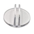 thumbnail image 5 of Bunblic 50 Pieces Game Card Stands Miniature Bases Portable Business Card Holder, Board Game Props Clear Game Card Holder for Display, 5 of 5