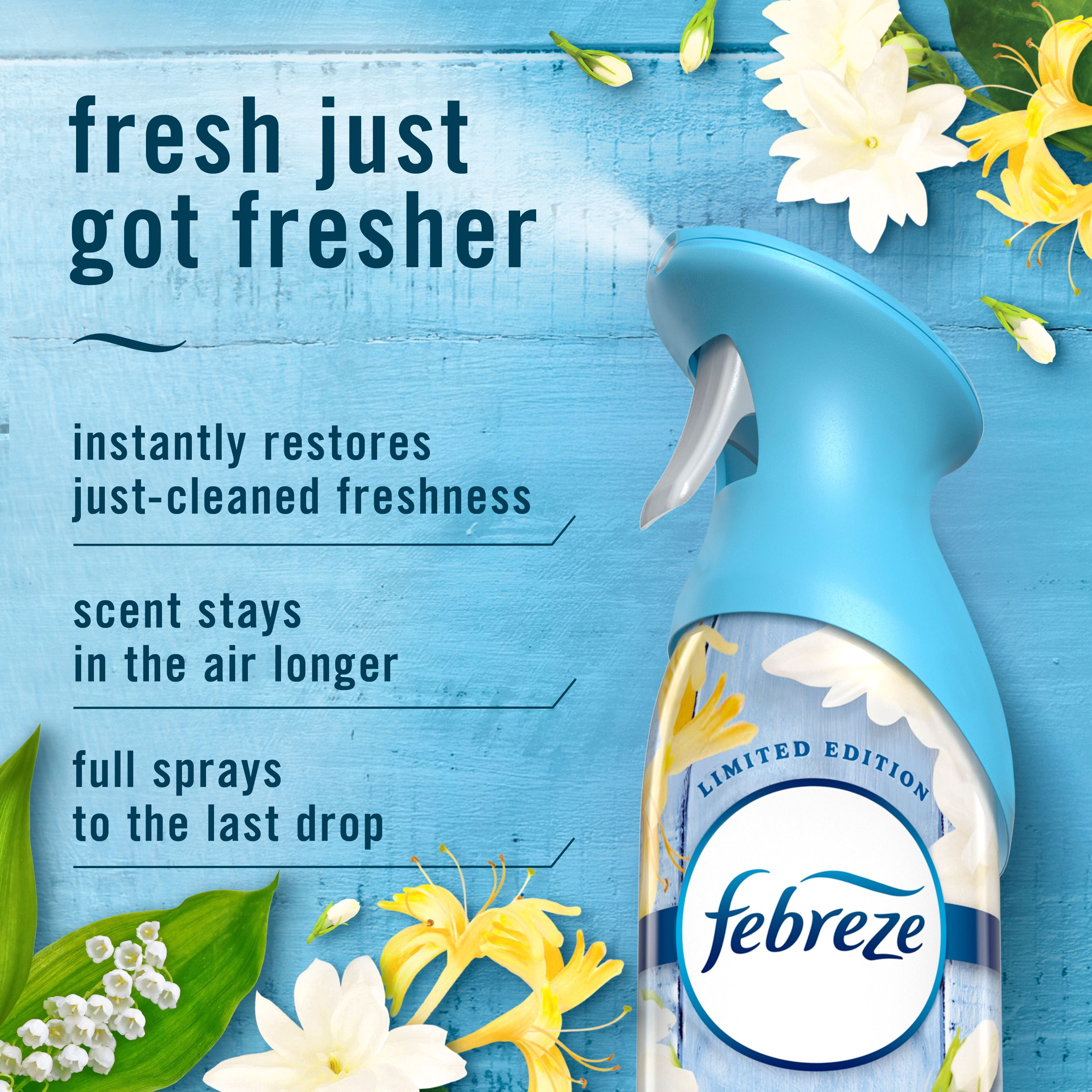 Febreze Air, Air Freshener Spray, Odour Fighting Room Spray, Jasmine Honey Suckle, 1ct