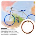 thumbnail image 5 of Craft Wires DIY Handicrafts Braided silver craft wire is Thread Good Flexibility Durable Shiny Jewelry Lines Exquisite Design for Sculpturing Coppery, 5 of 5