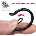 thumbnail image 2 of EcoNesxp Hook Heavy Duty Large Black Metal Hook, 2 of 5