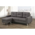 thumbnail image 3 of Sandra Sectional, Dark Grey, 3 of 5