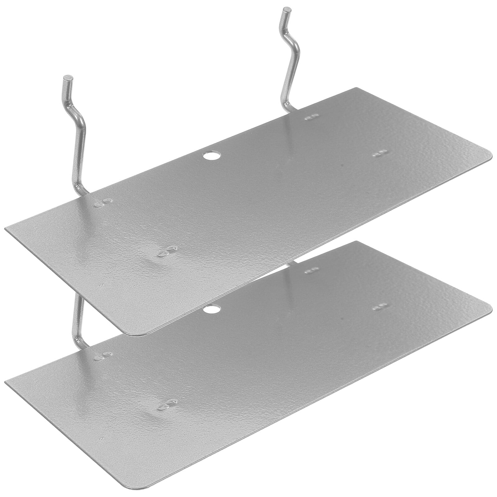 Miangastore 2pcs Heavy Duty Pegboard Shelves Organizers for Garage Storage Solutions