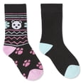 thumbnail image 1 of George Girls' Crew Socks 2-Pack, 1 of 1