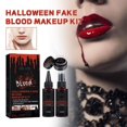 thumbnail image 2 of SFX Makeup - Fake Blood - Washable Liquid - Realistic Effects - Vegan and Cruelty-Free, 2 of 4