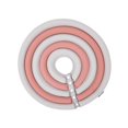thumbnail image 3 of pitrice Adjustable Dog Collar Recovery Anti-Bite Cone Soft Protector for Pet Cat Gray Pink S, 3 of 8
