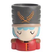 Coofit Cartoon Plant Pot Resin: Decorative Flower Pot Succulent Planter Pot for Garden