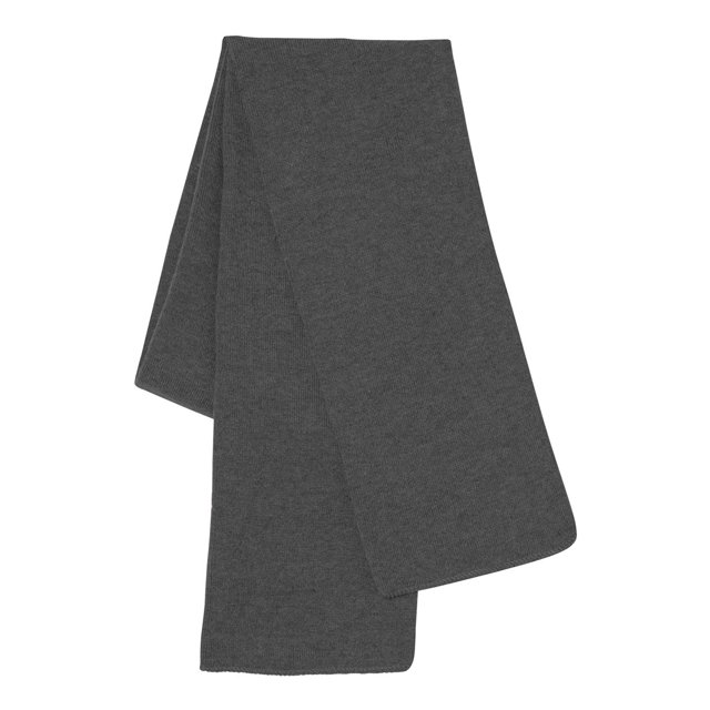 Sportsman Knit Scarf, One Size, Heather Charcoal