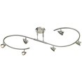 thumbnail image 5 of LED Pro Track Salazar Brushed Nickel S-Wave Track Light - Pro Track, 5 of 5