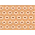 thumbnail image 1 of Ahgly Tapis Rectangulaire Orange Lavable en Machine, 8 Pieds x 10 Pieds, 1 of 7