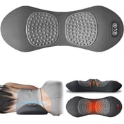 Triple Fusion Back Massager, 3 in 1 Neck Shoulder Backs Massagers with Traction, Vibration & Heat, for Neck & Shoulder & Waist Support