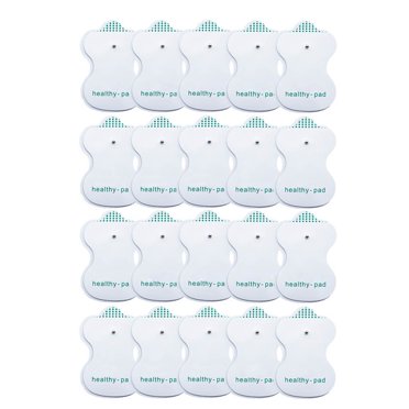Tampon Électrode Adhésif de Remplacement pour Unités TENS Numérique TENS Non Tissé pour Stimulateur Musculaire Tampons pour Machine TENS