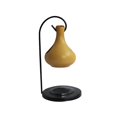 thumbnail image 4 of veasfak Ceramic Essential Burner Tealight Candle Holder Candle Holder Decor Diffuser for Deep Yellow, 4 of 9
