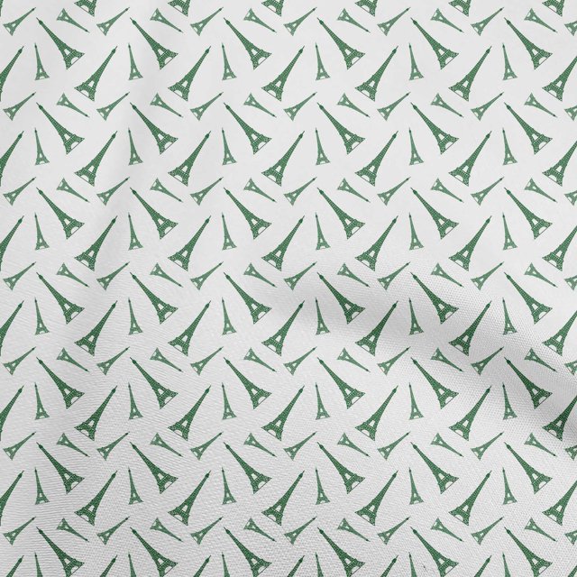 oneOone Velvet Green Fabric Travel Sewing Craft Projects Fabric Prints By Yard 58 Inch Wide