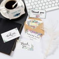 thumbnail image 5 of 50Pcs Thank You Cards Small Business, Mini A variety of styles Thank You for Supporting Cards Notes Shopping Holographic Thanks Greeting Cards for Retail Store Owner Goods Customer 2x3.5 Inch, 5 of 5
