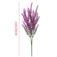 thumbnail image 2 of TopLLC Artificial Flower Artificial Lavender Flower Outdoor Imitation Plastic Plant Artificial Flower（15in）, 2 of 2