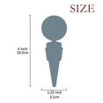 thumbnail image 2 of Stick Absolute Black Eyes Bottle Stopper Stainless Steel Rubber Reusable, 2 of 4
