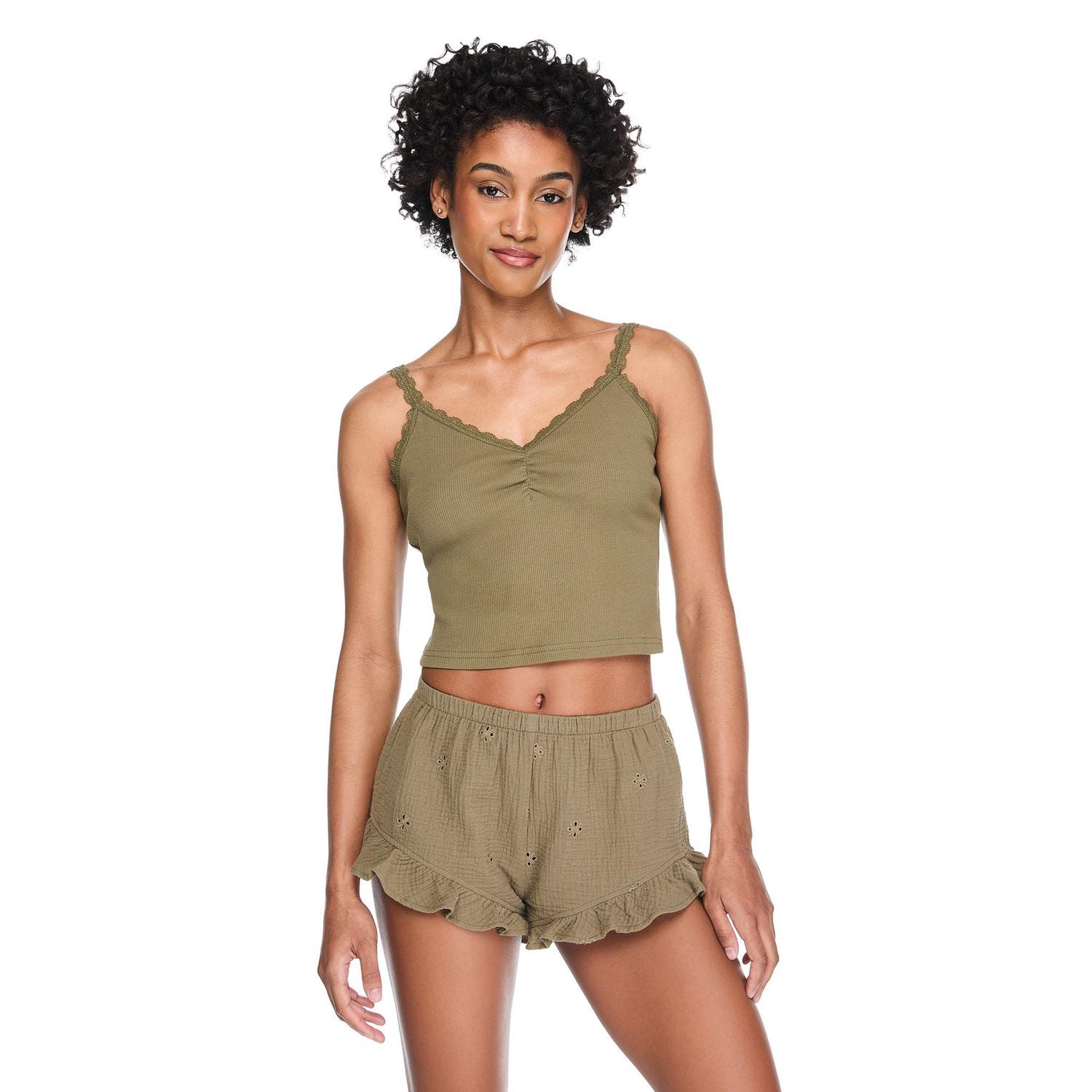 Pyjama 2 pièces No Boundaries pour femmes