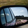 thumbnail image 2 of Riforla I Love You Driving Stickers 3 Pieces Driving I Love You with Heart Stickers for Rearview and Windows Decals Car Accessories and Driver Gifts Car Sticker D, 2 of 5