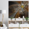 thumbnail image 3 of Design Art - Symmetrical Yellow Fractal Flower, 3 of 5