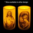 thumbnail image 5 of Mainstays 5" Unscented LED Wax Pillar Candle - Sacred Heart, 5 of 5