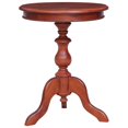 thumbnail image 1 of vidaXL Side Table Brown 50x50x65 cm Solid Mahogany Wood, 1 of 4
