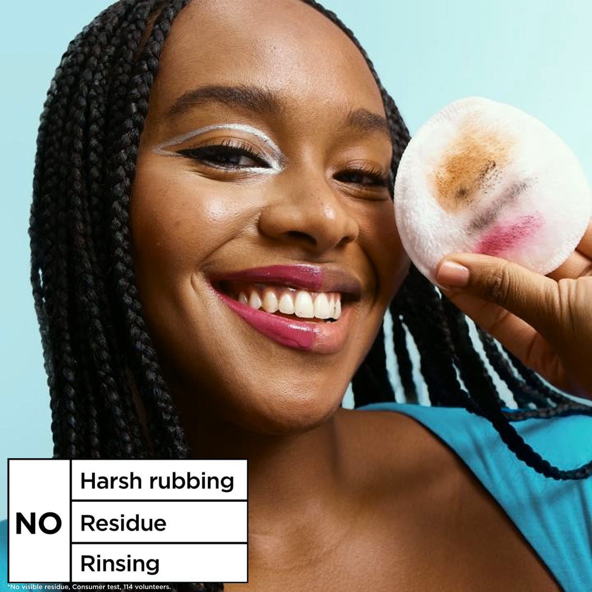 Garnier Eau Micellaire Nettoyante Tout-en-1 à L'acide hyaluronique, Convient Aux Peaux Sensibles, Cruelty Free International et Végétalien