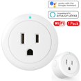 thumbnail image 4 of Prise Intelligente - Certifiée Compatible avec Alexa, Echo et Google Home – Wi-Fi 2,4G Seulement (Lot de 4), 4 of 5