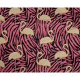 thumbnail image 5 of oneOone Velvet Dark Peach Fabric Flamingo Craft Projects Decor Fabric Printed By The Yard 58 Inch Wide, 5 of 5