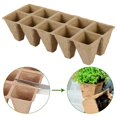 thumbnail image 3 of AMERTEER Seed Starter Tray  Cell Peat Pots Kits  Biodegradable Compostable Planting Pots for Garden Seedling Vegetable Flower, 3 of 11