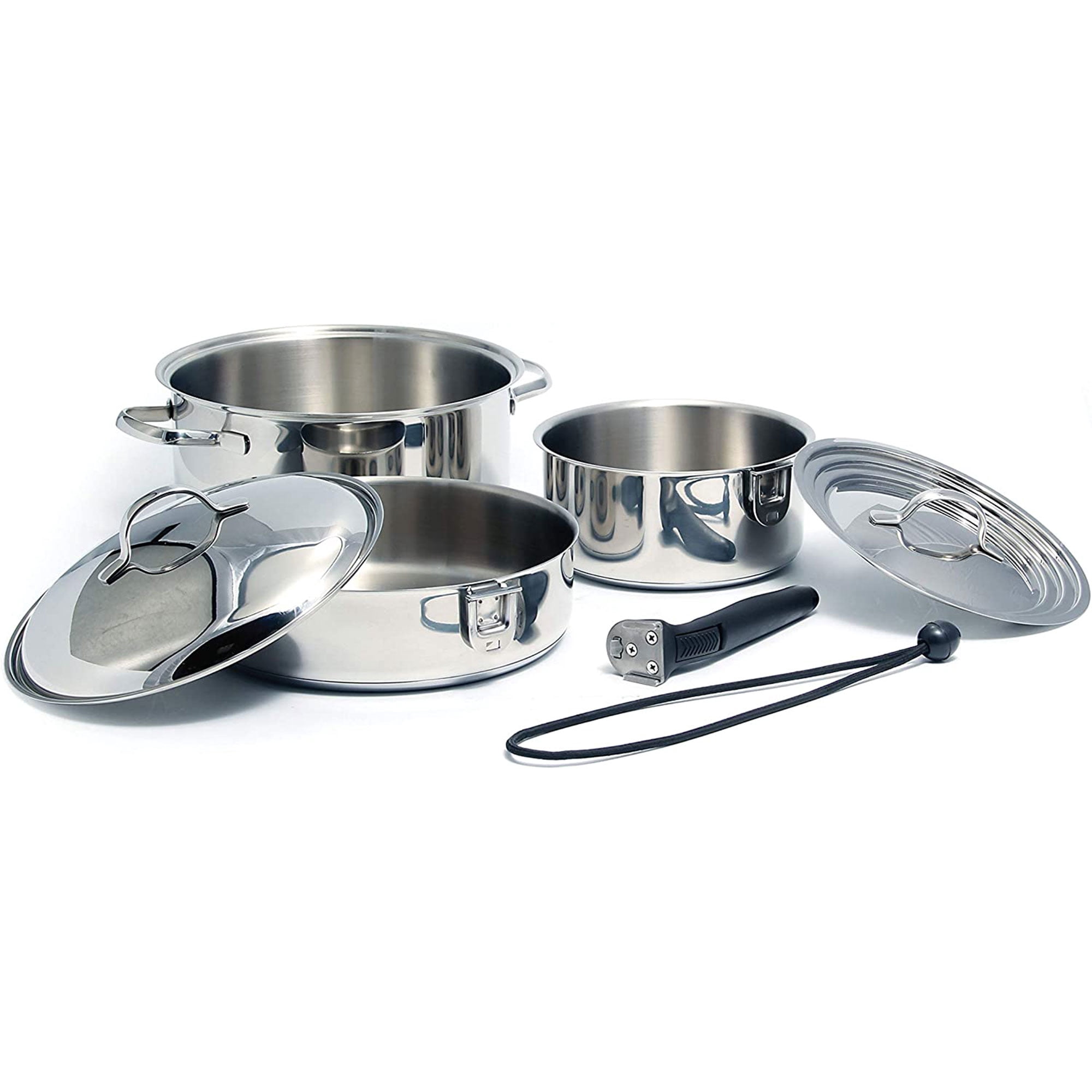 Ss Cookware  7 Pc