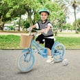 thumbnail image 3 of Gymax Vélo pour Enfants Rétro 14 Pieds' avec Guidon et Selle Réglables en Hauteur Bleu, 3 of 10
