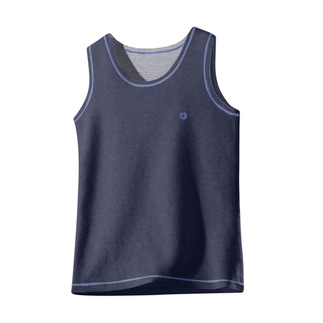 Boys Tank Tops Girls Sleeveless Inner Top Winter Warm Undercover