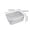 C, variant on Amzcrzy Kitchen Appliances Stainless Steel Food Preparation Box Refrigerator Preservation Box Sub Hot Pot Side Box Rectangular Outdoor Cooking Picnic Box Picnic Blanket Kitchen Utensils Set