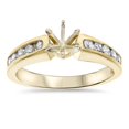 thumbnail image 1 of 1/2ct Diamond Semi Mount Engagement Ring Setting Gold, 1 of 4