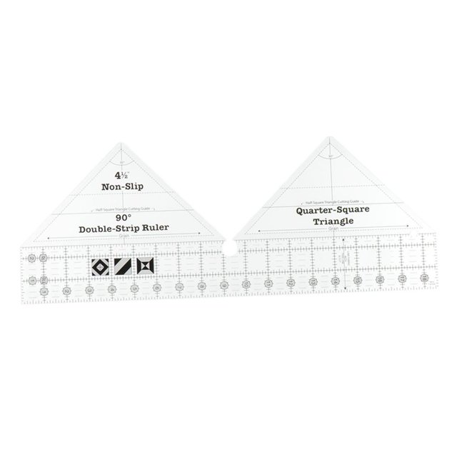 GUOOL Règle de Quilting Jauge Fond Lumineux et Lignes Noires Accessoire de Tricotage Règle