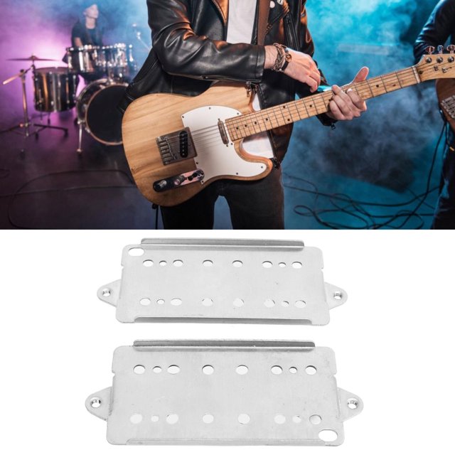 Pont de Cou pour Guitare, 2 Pcs Pont de Cou en Cupronickel Remplacement pour Instrument de Musique