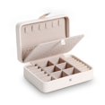 thumbnail image 1 of Jewellery Box Jewelry Storage Case Multi-purpose Earrings Necklaces Rings Organizer Household Portable Travelling Box, 1 of 7
