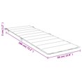 thumbnail image 4 of vidaXL Coussin pour Chaise Longue Rouge 186x58x3cm Tissu Oxford, 4 of 5