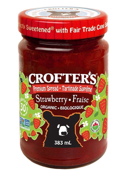 Crofter's Tartinade de Fruits à la Fraise Biologique de Qualité Supérieure
