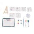 thumbnail image 2 of Drawing Gouache Paint Set, Durable Wearable Plastic Composite Wood Kids Gouache Paint Set  For Travel, 2 of 8
