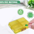 thumbnail image 2 of Travel Vitamin Organizer 8 Compartments Portable Vitamin Organizer Small And Unique Shape Easy To Carry Large Space Capacity Suitable For Outdoor Travel, 2 of 6
